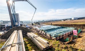 Beginn der Bauarbeiten im Gewerbegebiet in Kaisersesch 